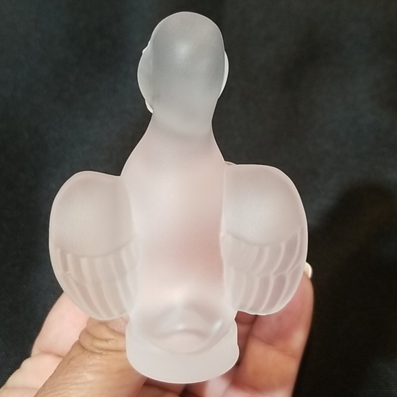 Sevres Collectable Crystal Frosted Duck Figurine - Picture 4 of 6